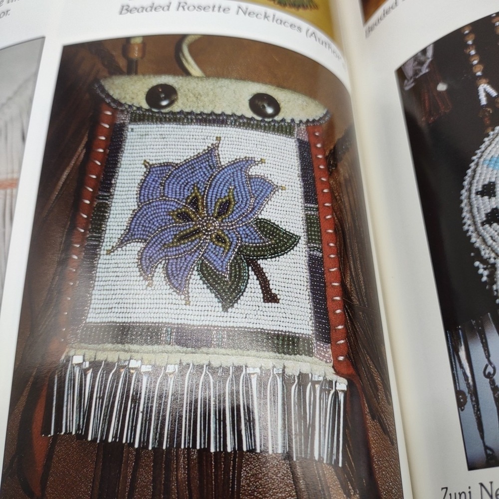 Beads To Buckskins Beading Patterns Designs Techniques Native American Lot Of 7 - Picture 11 of 16